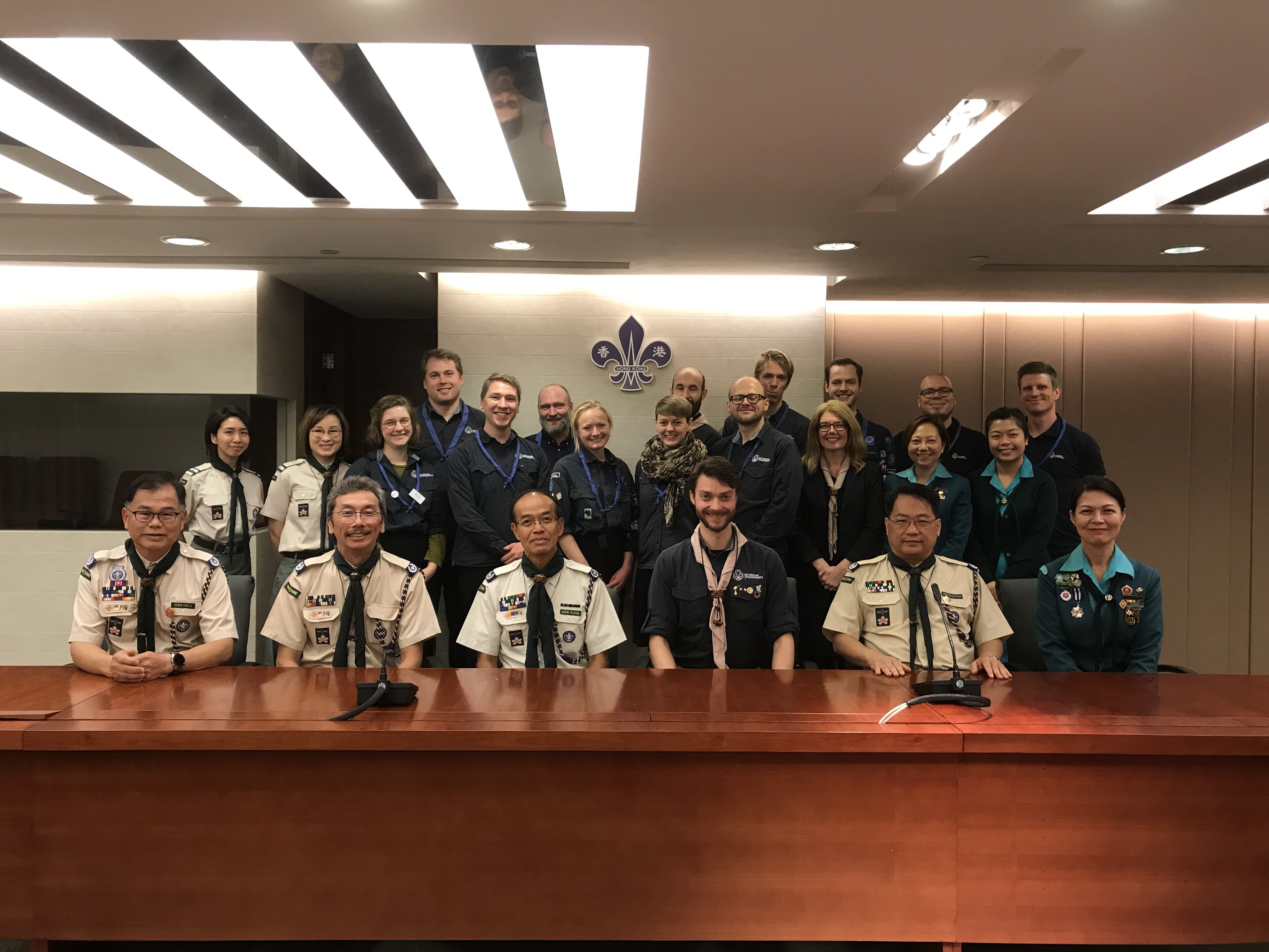 Reception of Overseas Scouts Reception of Overseas Scouts