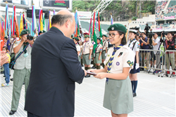 2016年香港童軍大會操 - 頒發模範童軍証書