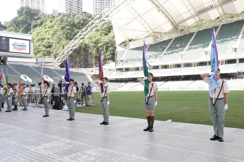 2024年香港童軍大會操 - 頒發模範童軍証書及嘉許優異旅團